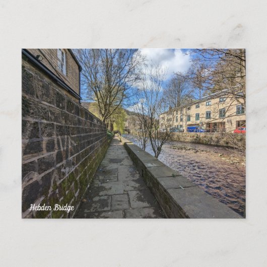 Hebden Bridge Briefkaart (Voorkant)