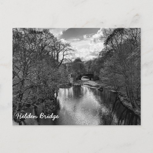 Hebden Bridge Briefkaart (Voorkant)