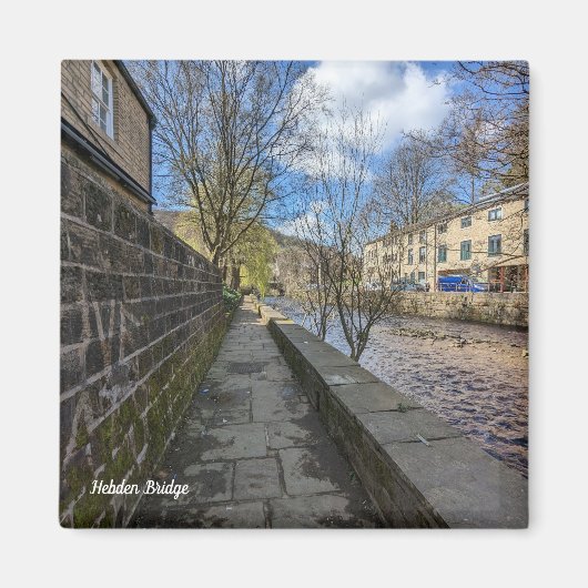 Hebden Bridge Magneet (Voorkant)