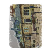 Hebden Bridge Railway Station Yorkshire Artwork Magneet (Verticaal)