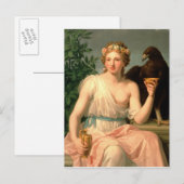 Hebe, 1784 briefkaart (Voorkant / Achterkant)