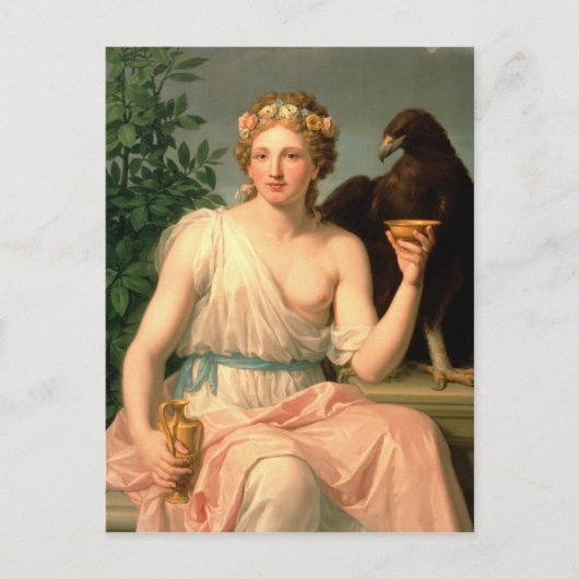 Hebe, 1784 briefkaart (Voorkant)