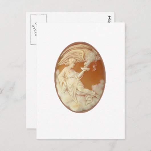 Hebe Feeding the Eagle of Zeus Briefkaart (Voorkant / Achterkant)