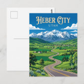 Heber City VS Briefkaart (Voorkant / Achterkant)