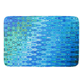 Heber Lake Bath Mat door Artist C.L. Bruin