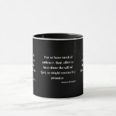Hebreeën 10:36 KJV Bijbelvers tweetonig Mok (Midden)