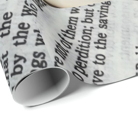 Hebreeën 11:1 cadeaupapier (Rol Hoek)