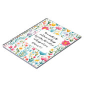 Hebreeën 11:1 Spiraal Foto Notitieboek (Linkerzijde)