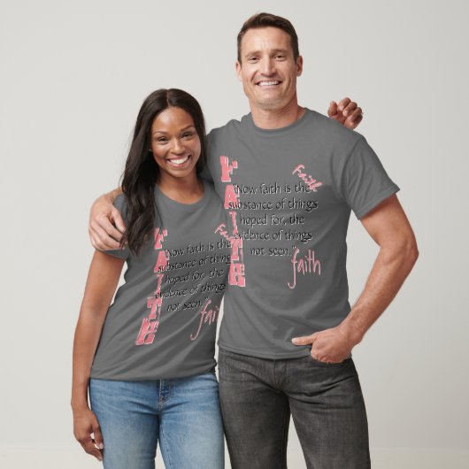 Hebreeën 11:1 t-shirt (Unisex)