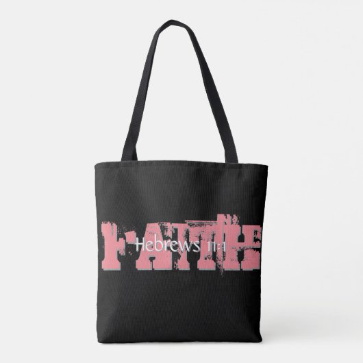 Hebreeën 11:1 Tas (Achterkant)