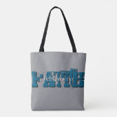 Hebreeën 11:1 tote bag (Achterkant)
