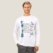 Hebreeën 11:1 Tri-Blend shirt (Voorkant)