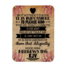 Hebreeën 11:6 KJV Bijbelvers