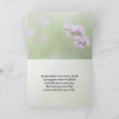 Hebreeën 11:6 Zonder geloof kan God niet behagen,  Kaart (Binnen)