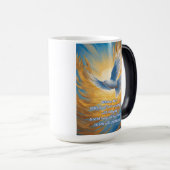 Hebreeën 12:14 magische mok (Voorkant rechts)