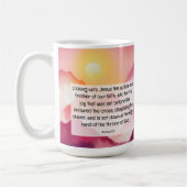 Hebreeën 12:2 koffiemok (Links)