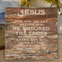 Hebreeën 12:2 Pasen Bijbel Verse Verweerd Hout