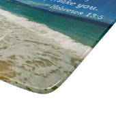 Hebreeën 13:5 Nooit zal ik u verlaten; nooit zal i Snijplank (Hoek)