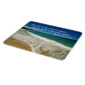 Hebreeën 13:5 Nooit zal ik u verlaten; nooit zal i Snijplank (Hoek)