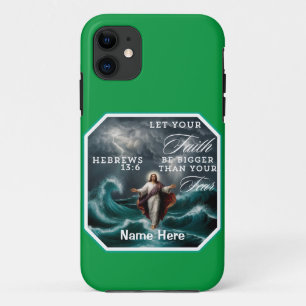 Hebreeën 13:6 Geloof boven vrees, bevestiging van  Case-Mate iPhone Case
