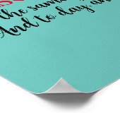 Hebreeën 13:8 "Jezus Christus dezelfde..." Poster (Hoek)