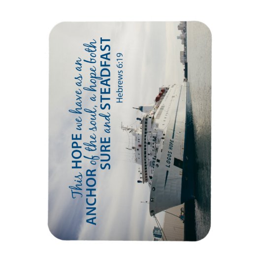 Hebreeën 6:19 Magneet (Verticaal)