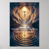 Hebreeën 9:27 En net zoals het is aangesteld voor Poster (Voorkant)