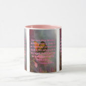 Hebreeuwen 11:16 KJV Bijbelscripts Pic Two-Tone Mok (Midden)