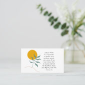 Hebreeuwen 11:6 zonder FAITH onmogelijke God Visitekaartje (Staand voorkant)