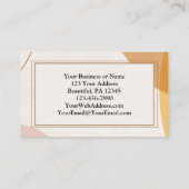 Hebreeuwen 11:6 zonder FAITH onmogelijke God Visitekaartje (Achterkant)