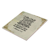 Hebreeuwen 11:6 Zonder geloof is het onmogelijk... Tegeltje (Zijkant)