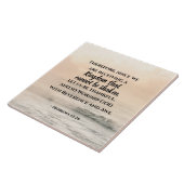 Hebreeuwen 12:28 een Koninkrijk dat niet kan worde Tegeltje (Zijkant)