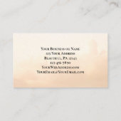 Hebreeuwen 12:28 een Koninkrijk dat niet kan worde Visitekaartje (Achterkant)