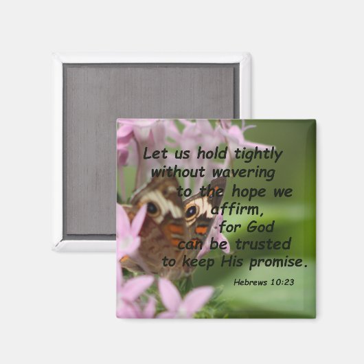 Hebreeuws 10:23 magneet (Voorkant / Achterkant)