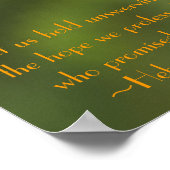 Hebreeuws 10:23 poster (Hoek)