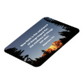 Hebreeuws 11:1 Nu is geloof de kern van dingen Magneet (Linkerzijde)