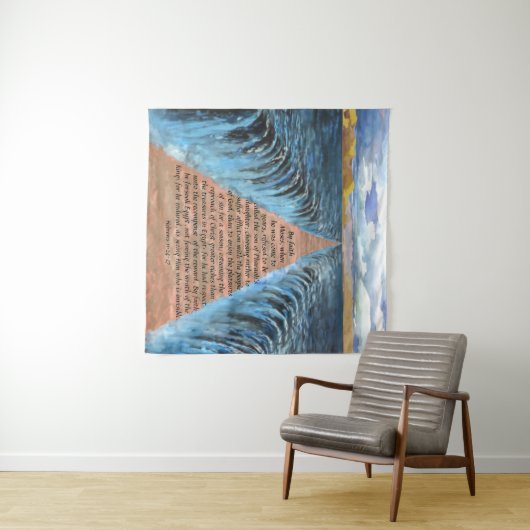 Hebreeuws 11:24-27 wandkleed (In Situ (horizontaal))