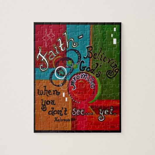Hebreeuws 11 Faith Legpuzzel (Verticaal)