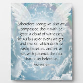 Hebreeuws 12:1 fotoplaat (Voorkant)