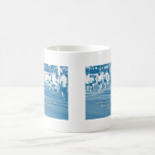 Hebreeuws 12:1 Laten we de race leiden Koffiemok (Center)