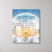 Hebreeuws 12:2 canvas afdruk (Voorkant)