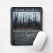 Hebreeuws 13:2 Angel Quote Muismat (Met muis)