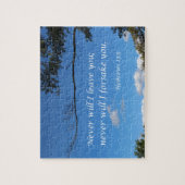 Hebreeuws 13:5 Ik zal je nooit verlaten Legpuzzel (Verticaal)