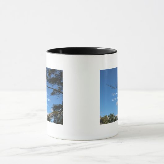 Hebreeuws 13:5 Ik zal je nooit verlaten Mok (Midden)