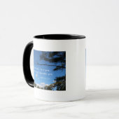 Hebreeuws 13:5 Ik zal je nooit verlaten Mok (Voorkant links)