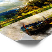 Hebreeuws 13:5 Ik zal je nooit verlaten of in je v Poster (Hoek)