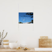 Hebreeuws 13:5 Ik zal je nooit verlaten Poster (Keuken)