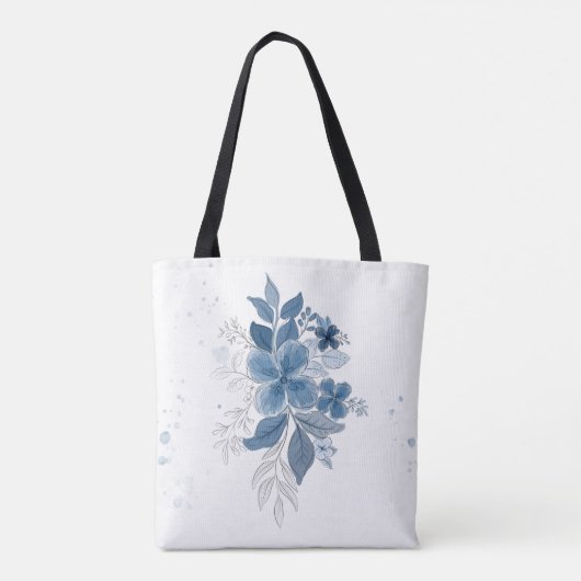 Hebreeuws 13:5 NOOIT zal ik je verlaten Tote Bag (Achterkant)
