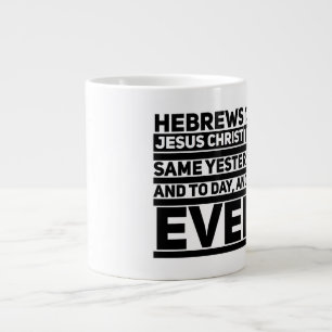 Hebreeuws 13:8 Jumbo Mok