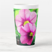 Hebreeuws 13:8 latte mok (Voorkant)